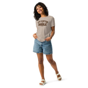 Life is Better with a Doodle Women's T-Shirt