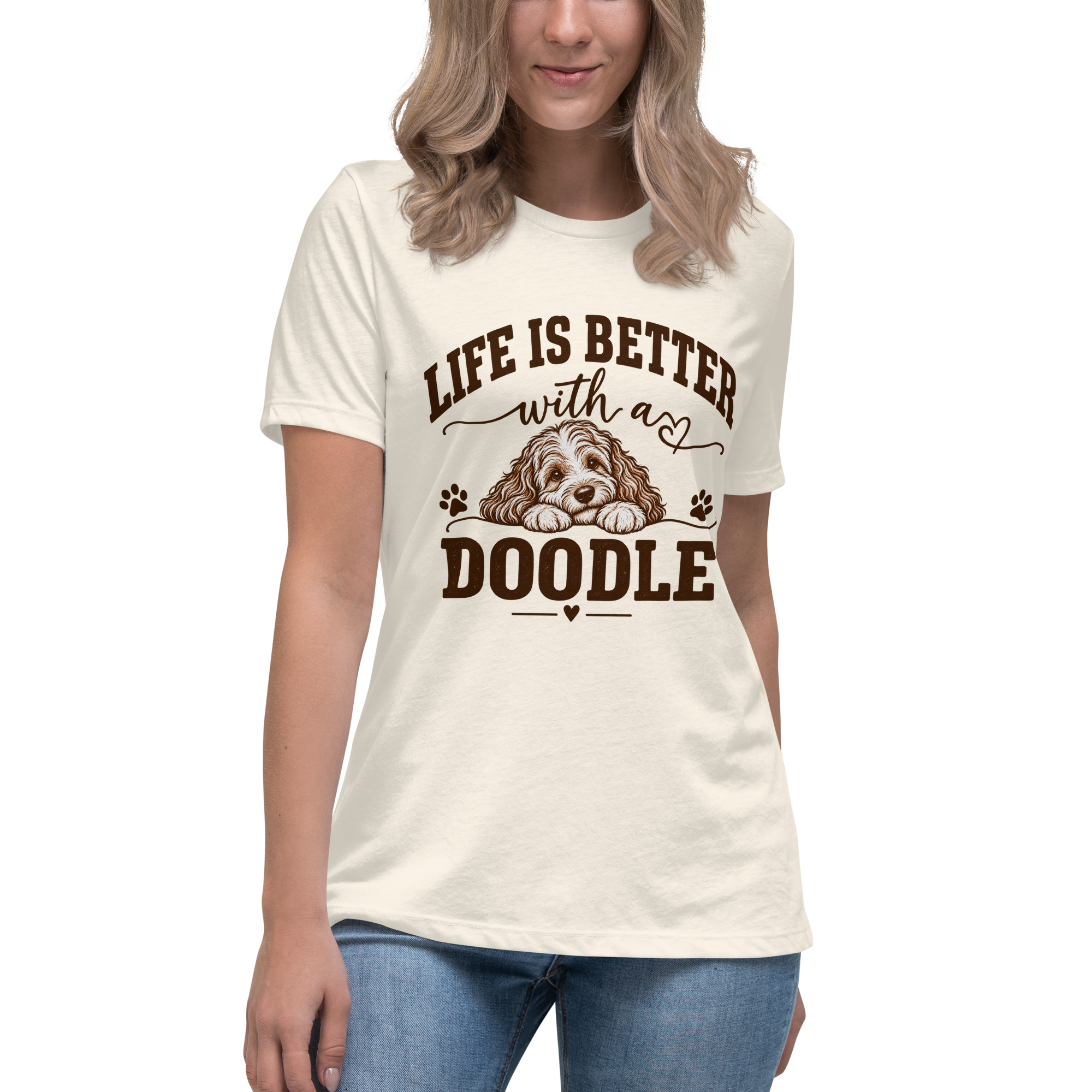 Life is Better with a Doodle Women's T-Shirt - Image 6