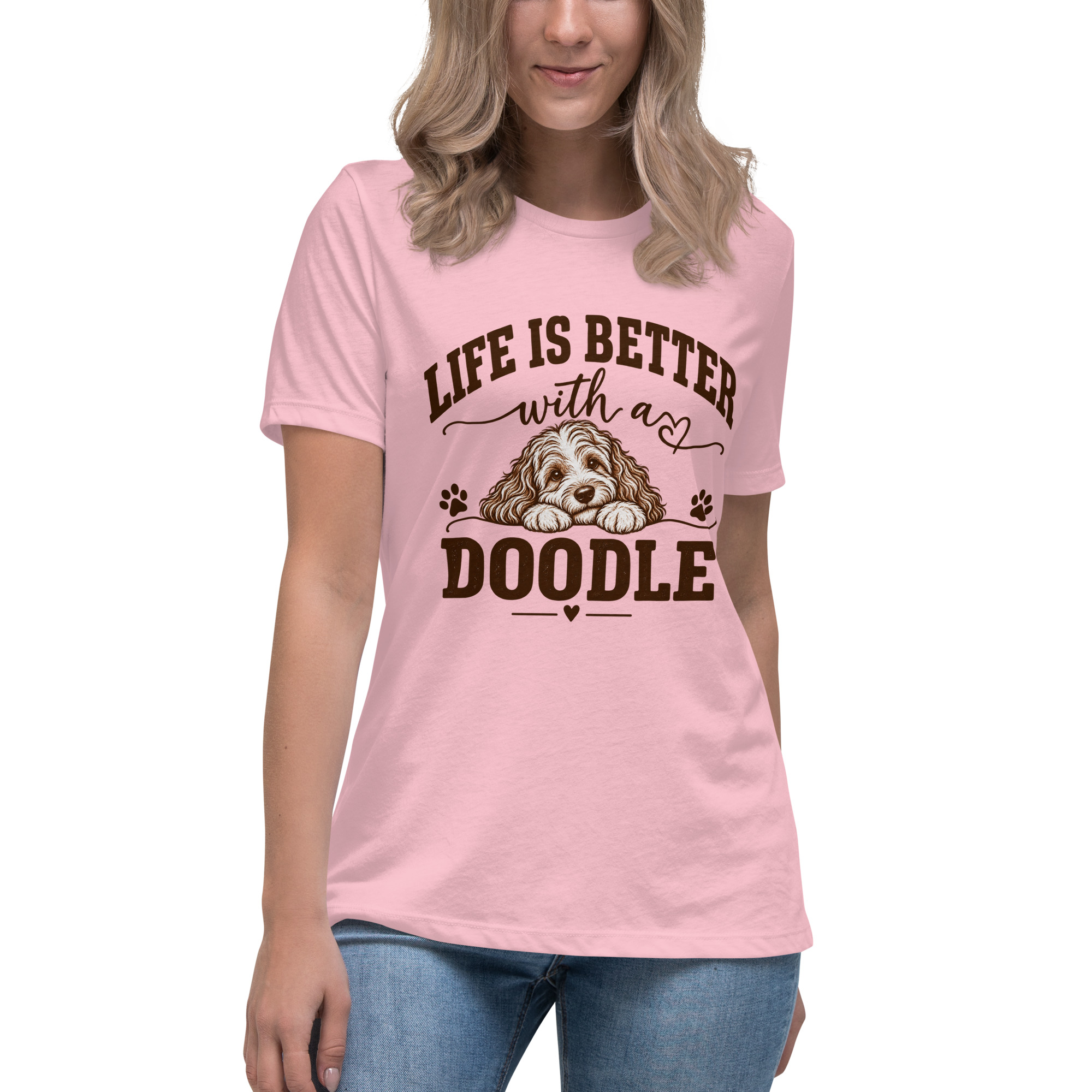 Life is Better with a Doodle Women's T-Shirt - Image 5