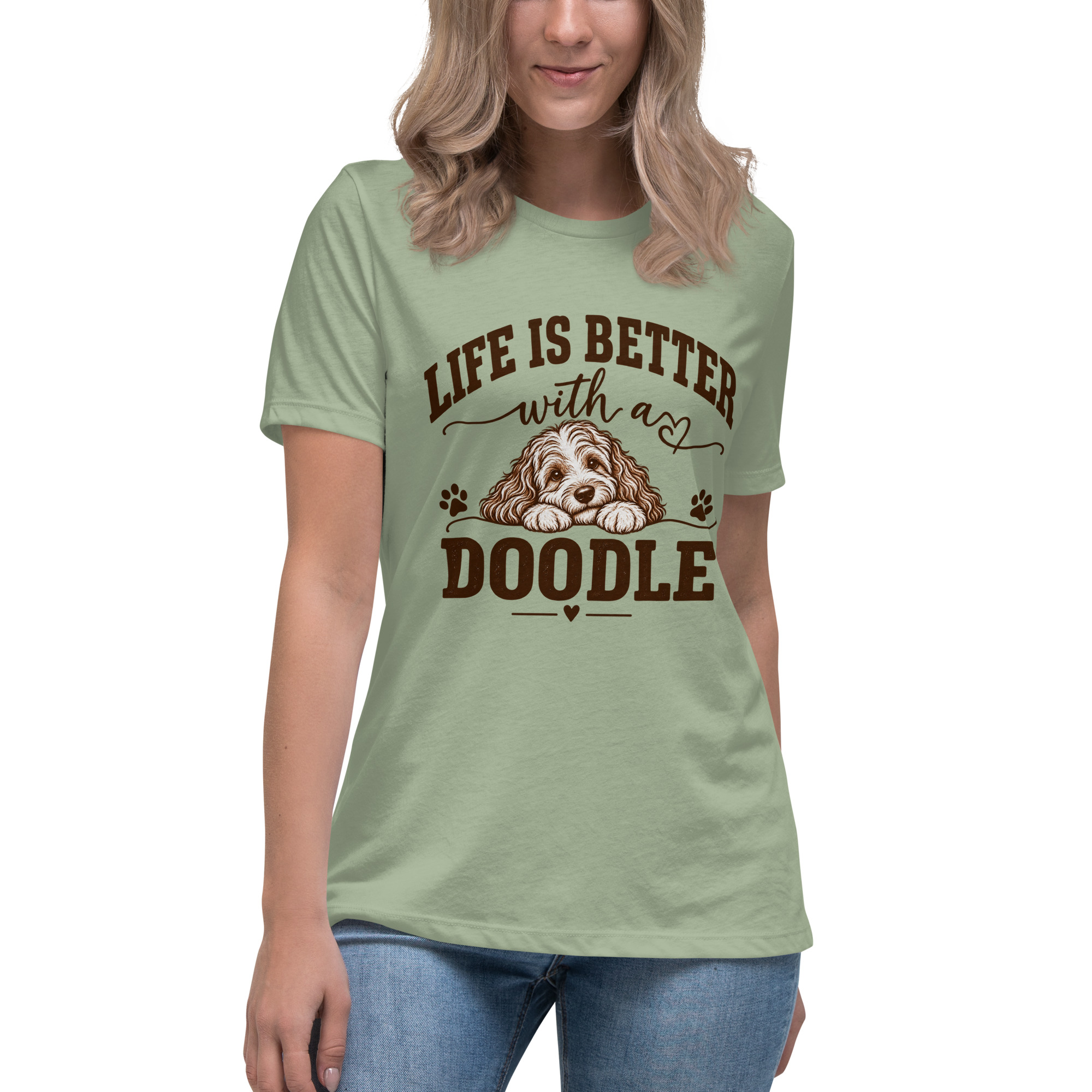 Life is Better with a Doodle Women's T-Shirt - Image 2