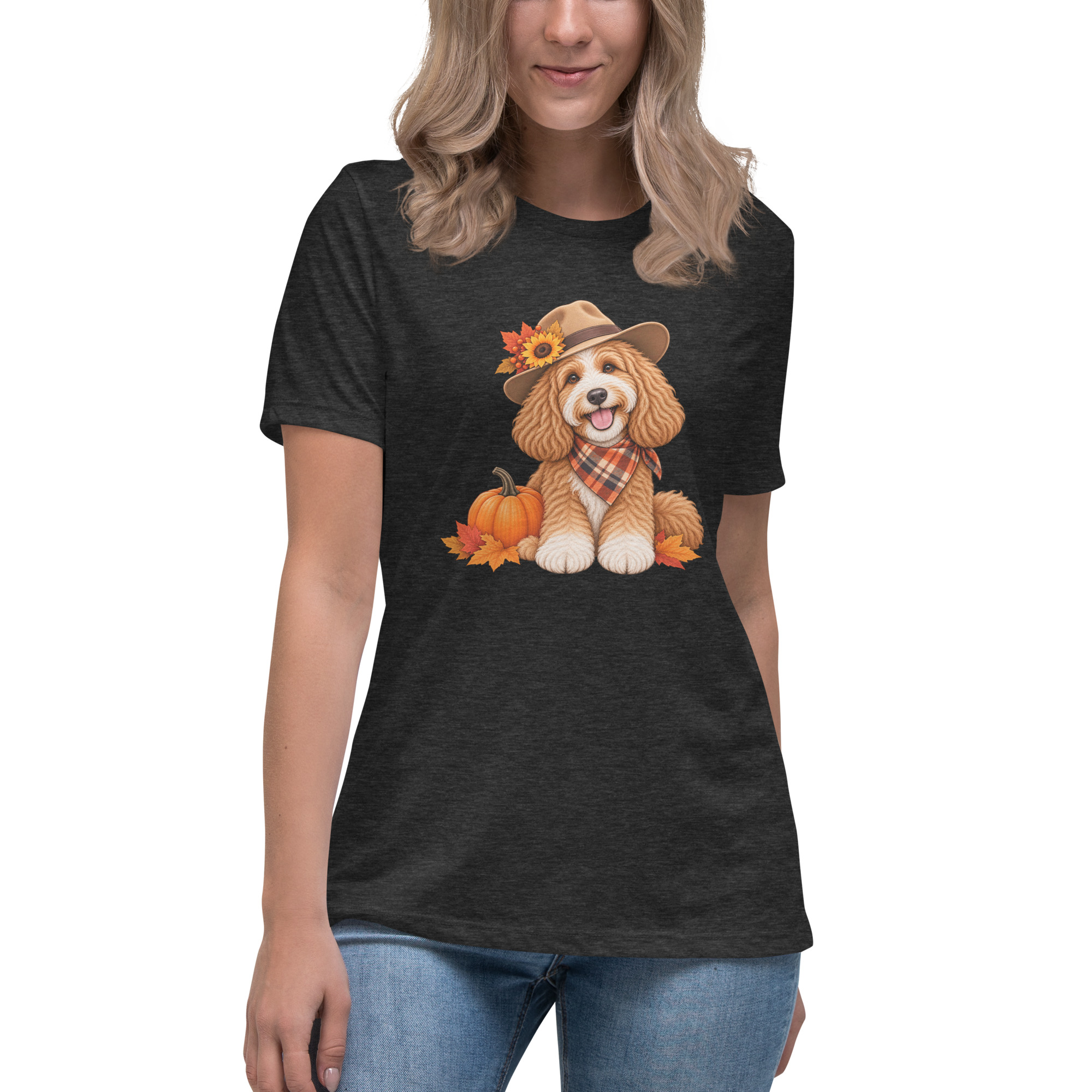 Fall Doodle Vibes T-Shirt - Image 9