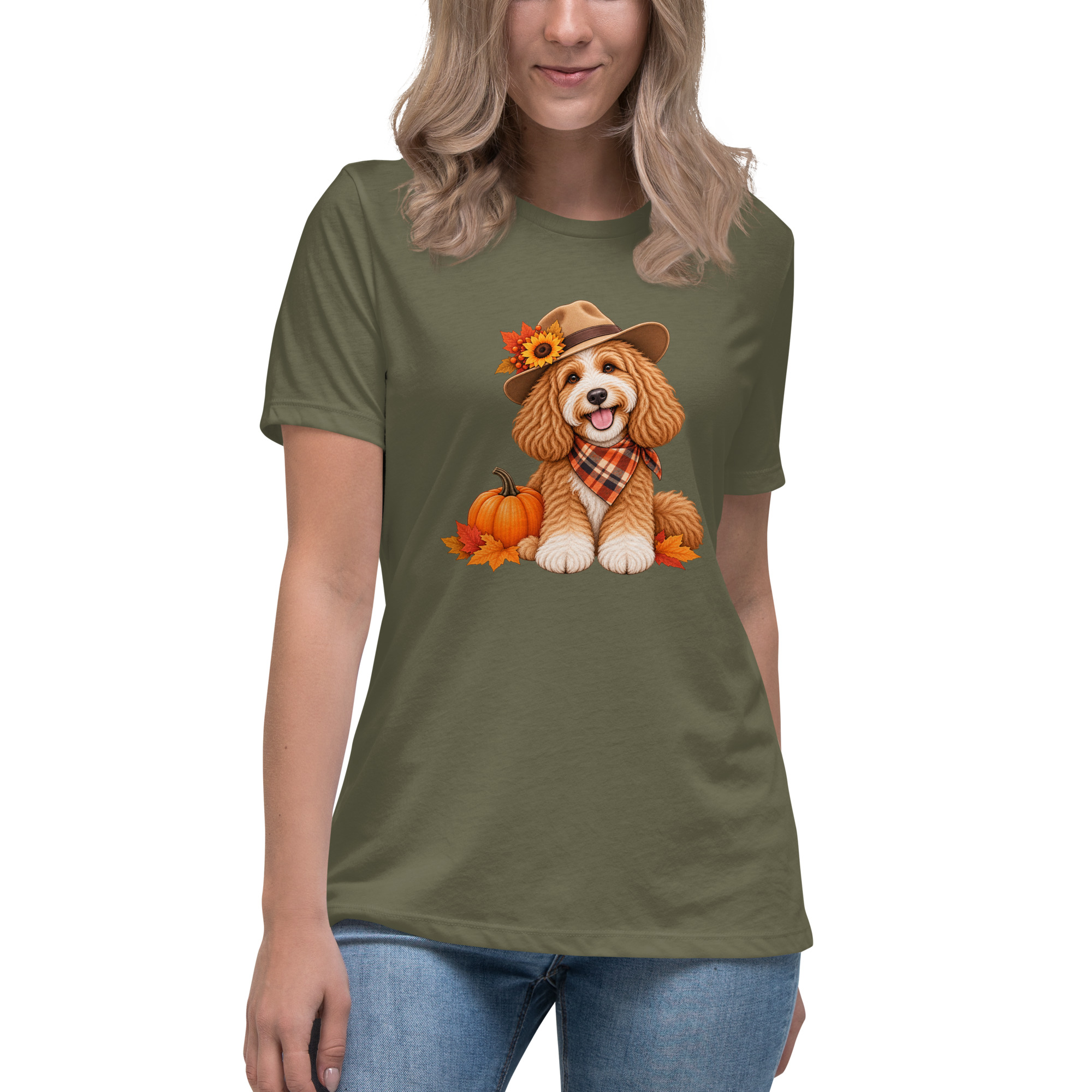 Fall Doodle Vibes T-Shirt - Image 8