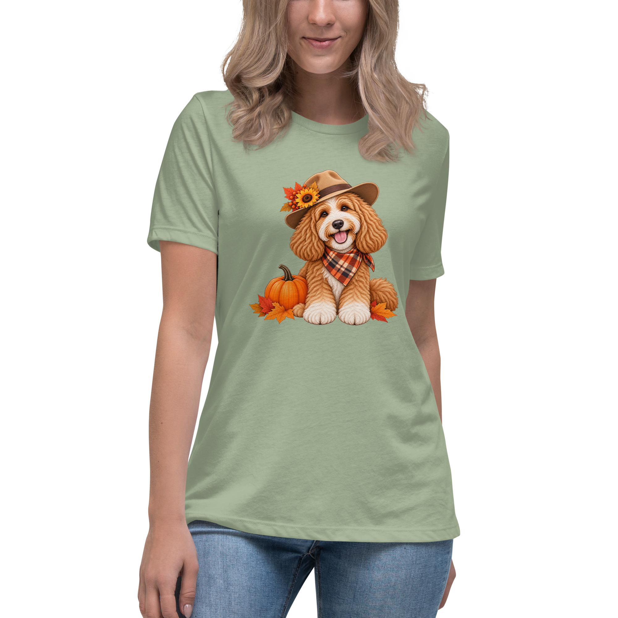 Fall Doodle Vibes T-Shirt - Image 7